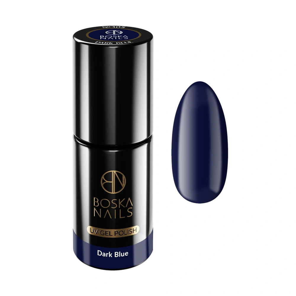 Esmalte Semipermanente Dark Blue Nº305 - 6ml