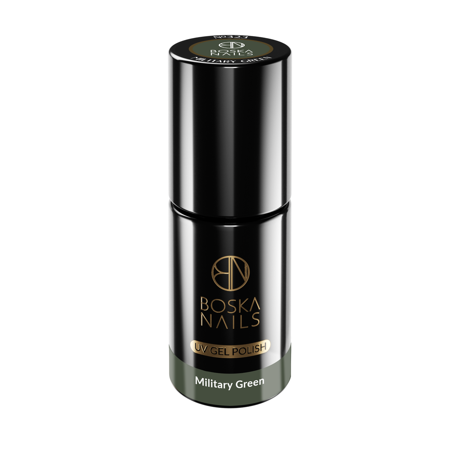Esmalte Semipermanente Military Green Nº323 - 6ml