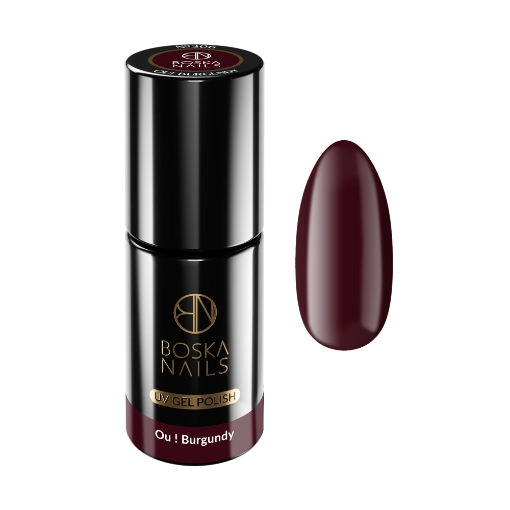 Esmalte Semipermanente Ou Burgundy Nº306 - 6ml
