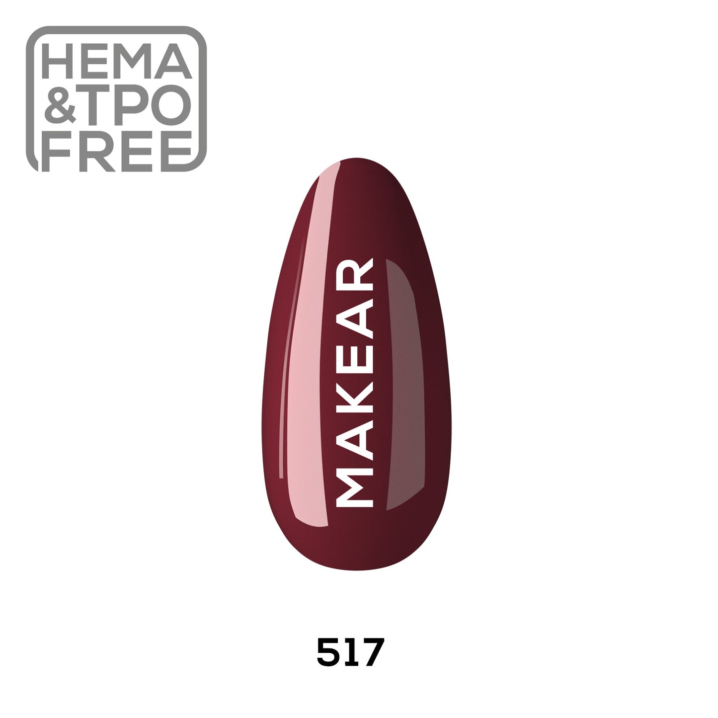 MAKEAR Esmalte semipermanente 517 8ml